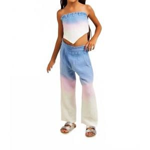 NEW MINI DREAMERS girls cabo dip dye set in multi